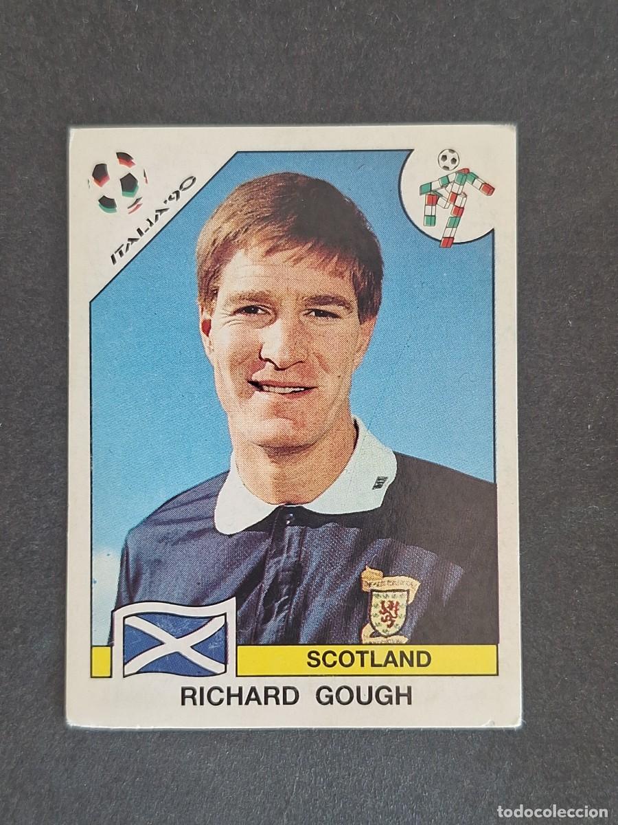 Figurine di Calcio: L3 RICHARD GOUGH SELECCION ESCOCIA 214 MUNDIAL ITALIA 90 1990 PANINI NUNCA PEGADO SIN PEGAR