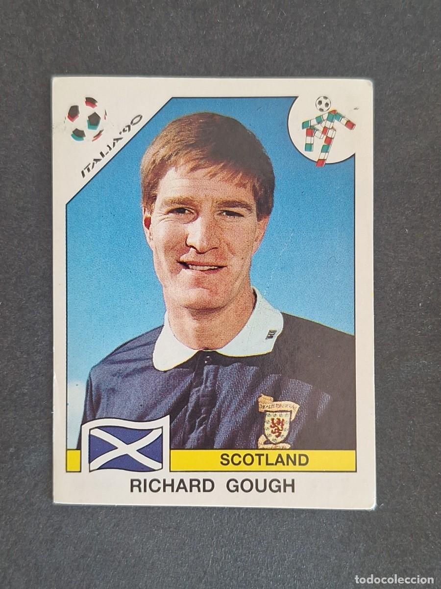 Figurine di Calcio: L3 RICHARD GOUGH SELECCION ESCOCIA 214 MUNDIAL ITALIA 90 1990 PANINI NUNCA PEGADO SIN PEGAR