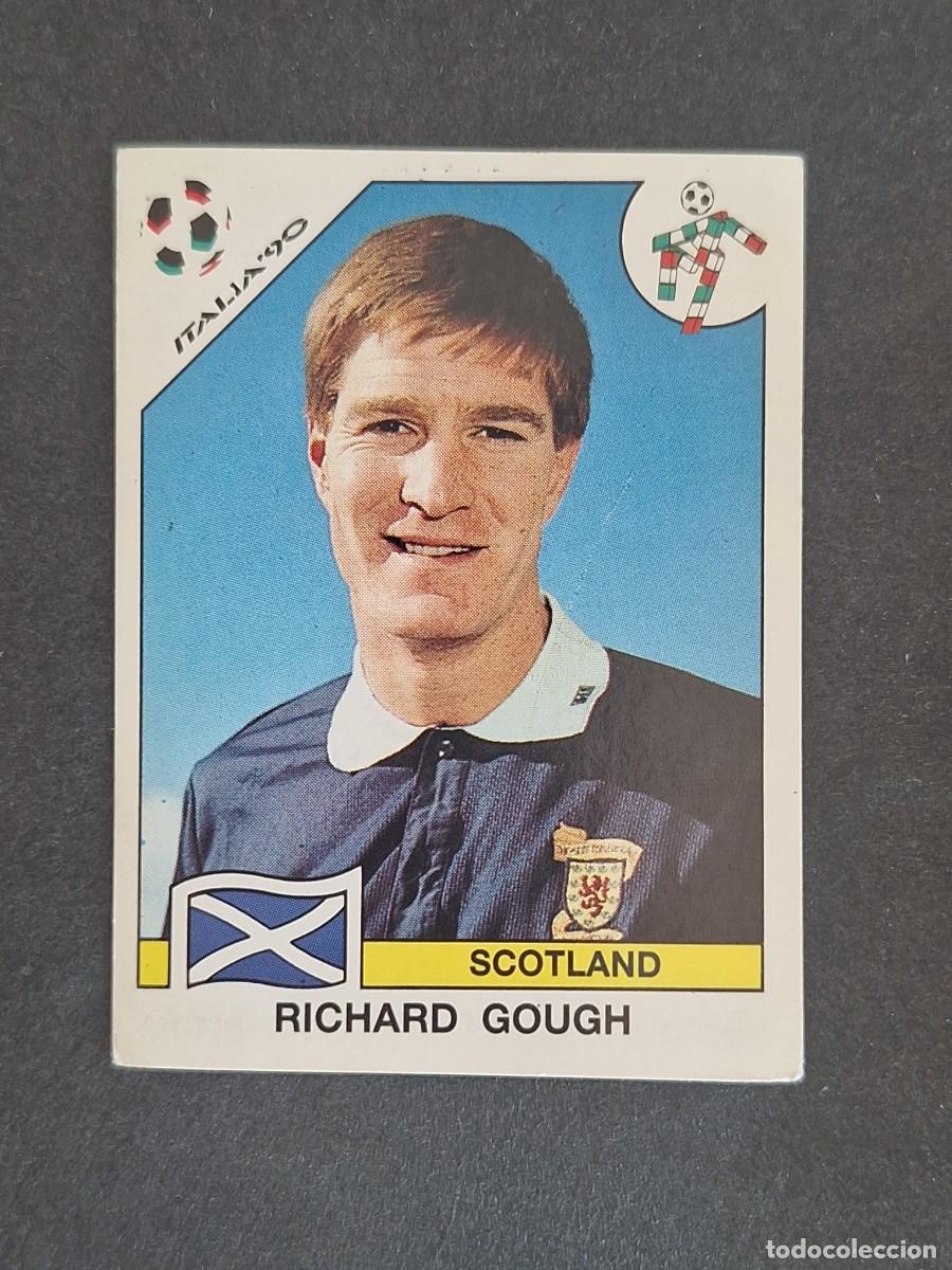 Figurine di Calcio: L3 RICHARD GOUGH SELECCION ESCOCIA 214 MUNDIAL ITALIA 90 1990 PANINI NUNCA PEGADO SIN PEGAR