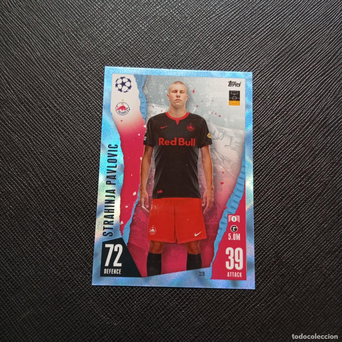 Fu&szlig;ball-Sticker: 319 PAVLOVIC RB LEIPZIG TOPPS MATCH ATTAX 2023 2024 FUTBOL 23 24 - A213 PG10 CRYSTAL CARD