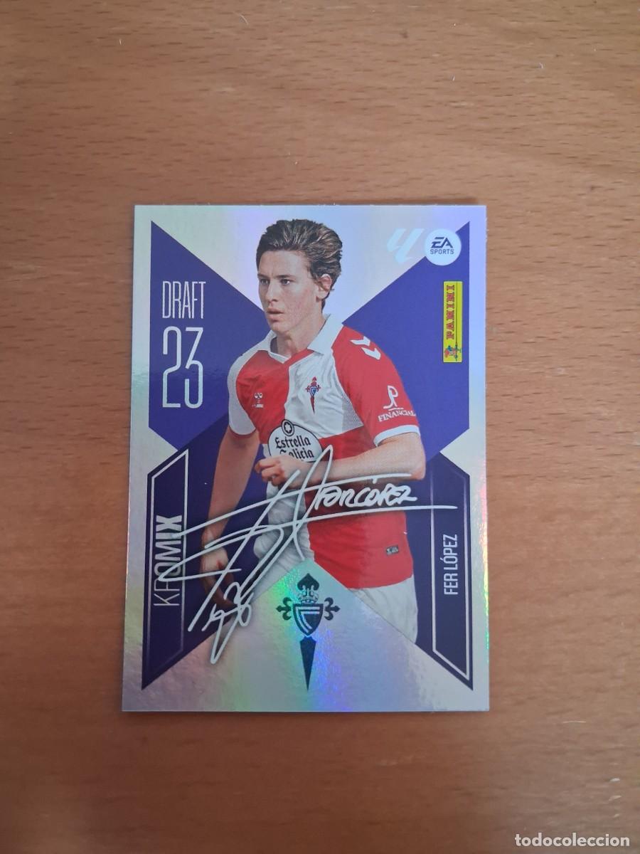 Cartes &agrave; collectionner de Football: Ediciones Este 2026 2027 26 27 Draft 23 Kromix RC Celta de Vigo K7 7 Fer Lopez