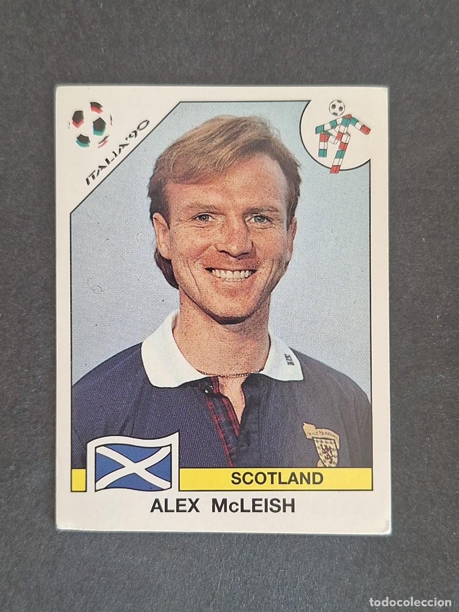 Football Stickers: L3 ALEX McLEISH SELECCION ESCOCIA 216 MUNDIAL ITALIA 90 1990 PANINI NUNCA PEGADO SIN PEGAR