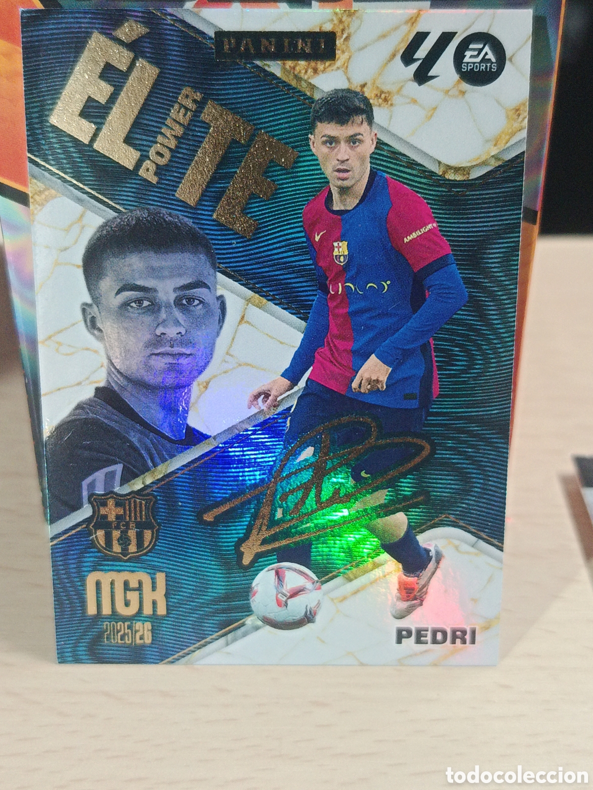 Football Stickers: PEDRI ELITE POWER N&ordm; 15 P LIGA MGK 25 26 2025 2026 PANINI