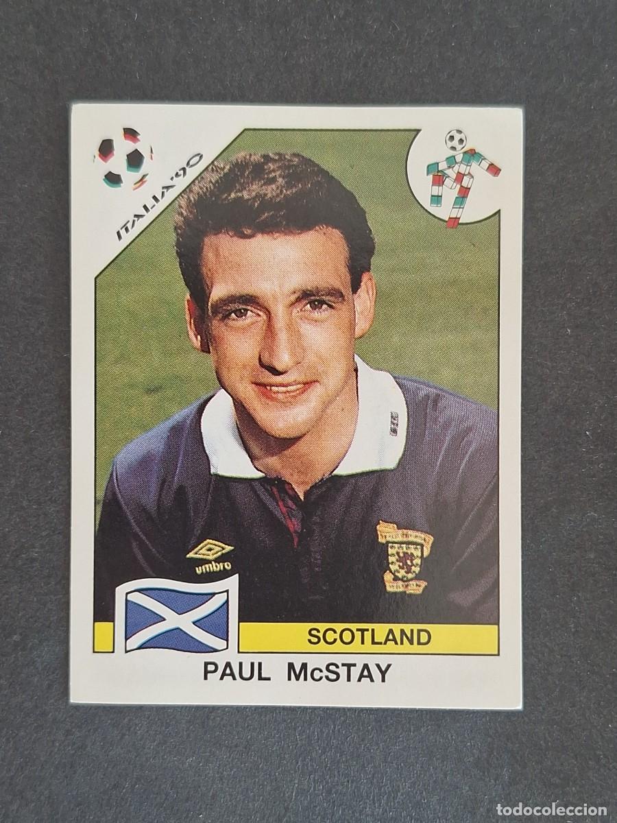 Cromos de f&uacute;tbol: L3 PAUL McSTAY SELECCION ESCOCIA 223 MUNDIAL ITALIA 90 1990 PANINI NUNCA PEGADO SIN PEGAR