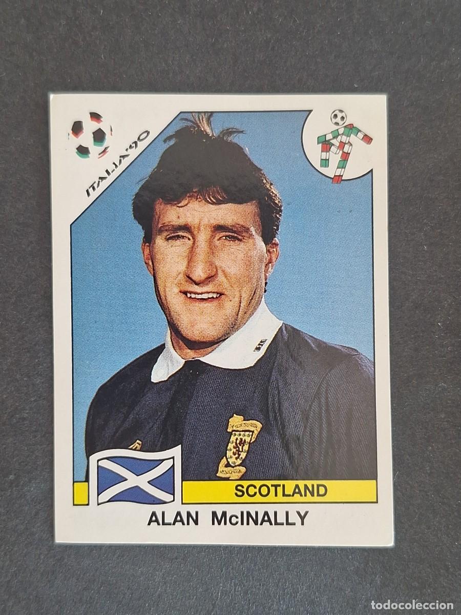 Figurine di Calcio: L3 ALAN McINALLY SELECCION ESCOCIA 228 MUNDIAL ITALIA 90 1990 PANINI NUNCA PEGADO SIN PEGAR
