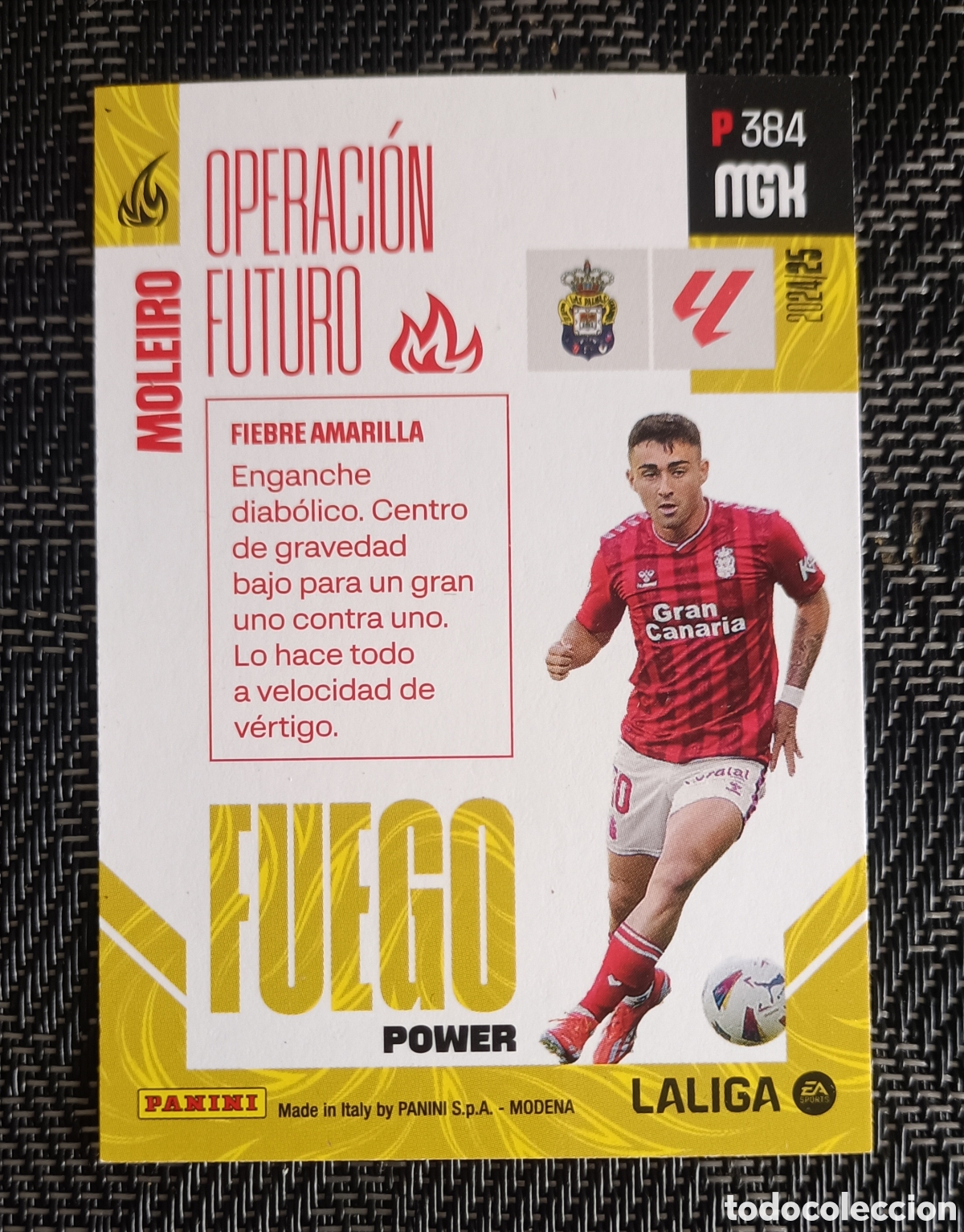 Cromos de f&uacute;tbol: Moleiro Las Palmas P384 Megacracks 24/25 - Foto 2
