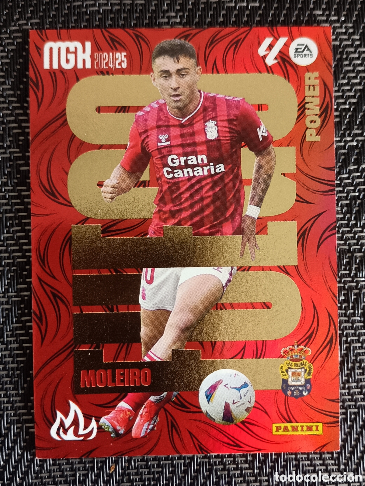 Cromos de f&uacute;tbol: Moleiro Las Palmas P384 Megacracks 24/25