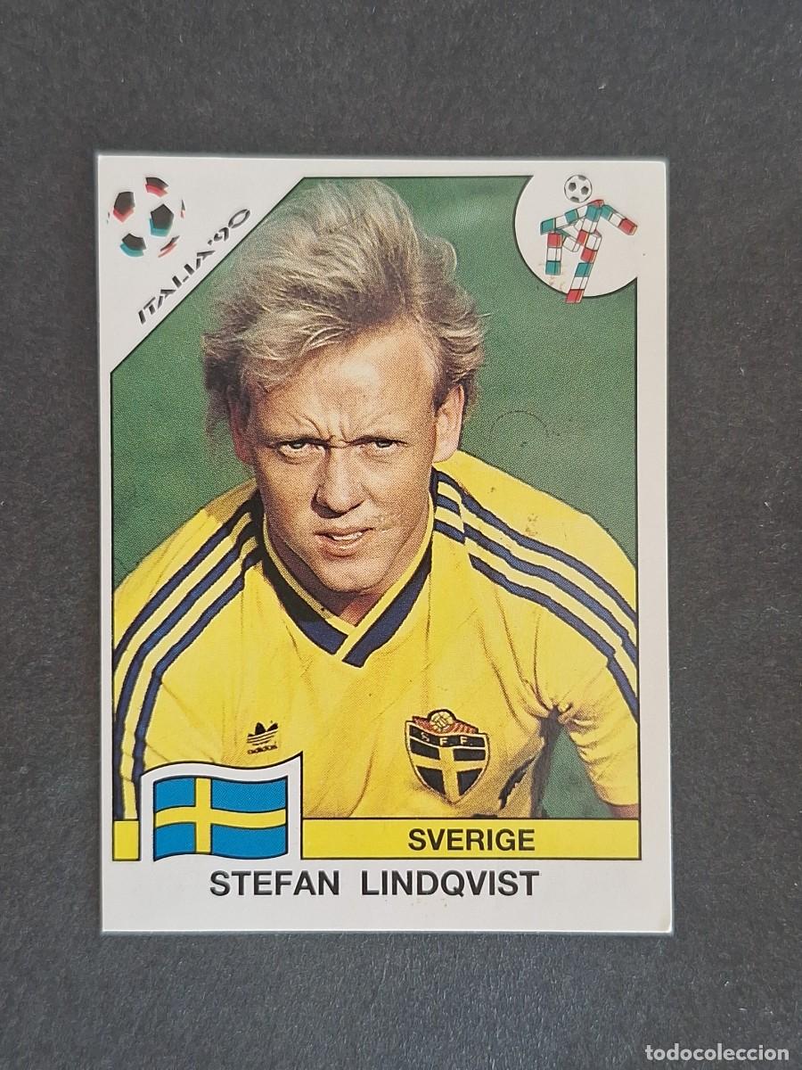 Cromos de f&uacute;tbol: L3 STEFAN LINDQVIST SELECCION SUECIA 247 MUNDIAL ITALIA 90 1990 PANINI NUNCA PEGADO SIN PEGAR