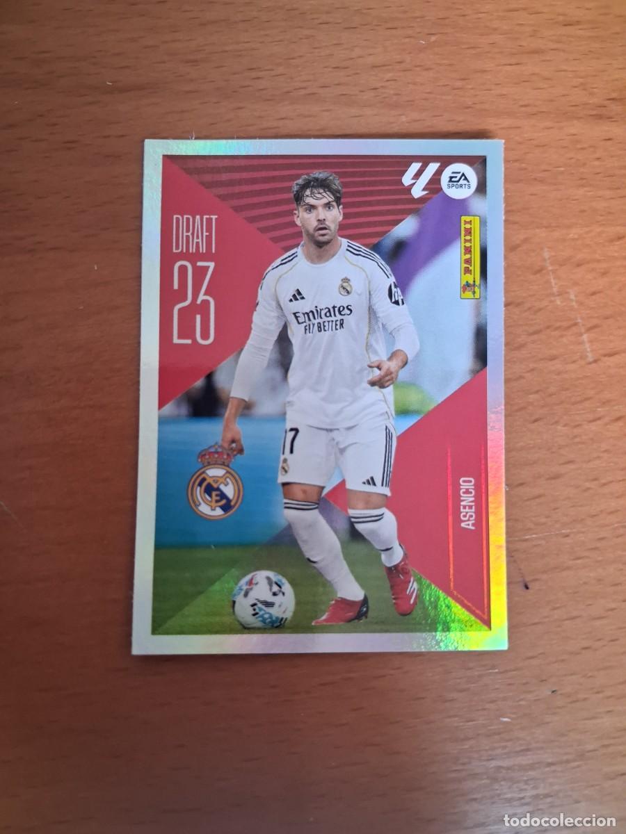 Football Stickers: Ediciones Este 2026 2027 26 27 Draft 23 Real Madrid 1 Asencio