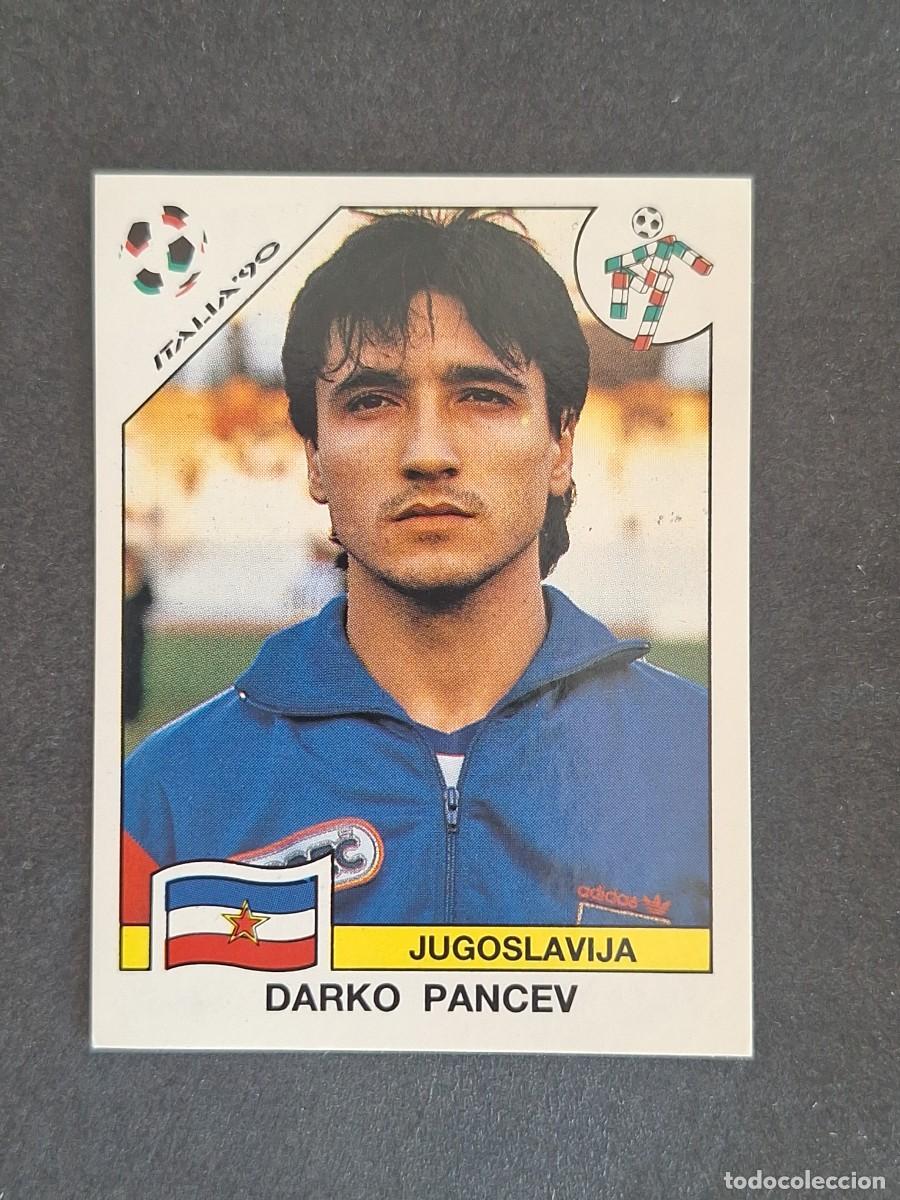 Football Stickers: L3 DARKO PANCEV SELECCION YUGOSLAVIA 283 MUNDIAL ITALIA 90 1990 PANINI NUNCA PEGADO SIN PEGAR
