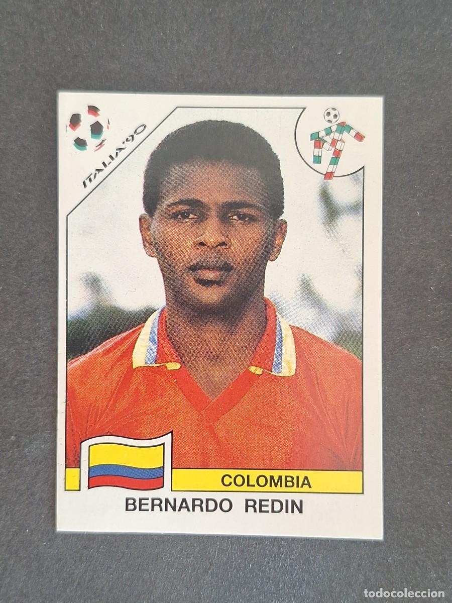 Cromos de f&uacute;tbol: L3 BERNARDO REDIN SELECCION COLOMBIA 299 MUNDIAL ITALIA 90 1990 PANINI NUNCA PEGADO SIN PEGAR