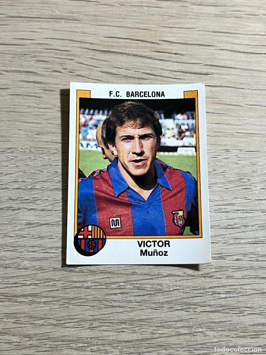 Cromos de f&uacute;tbol: 52 VICTOR FC BARCELONA LIGA FUTBOL 88 PANINI NUNCA PEGADO SIN PEGAR 1988