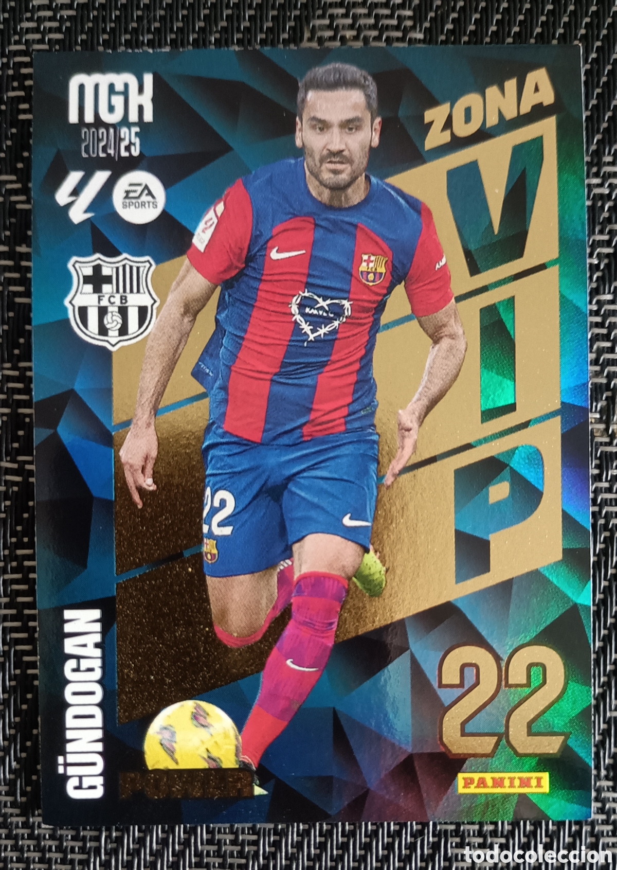 Cromos de f&uacute;tbol: G&uuml;ndogan FC Barcelona P394 Megacracks 24/25