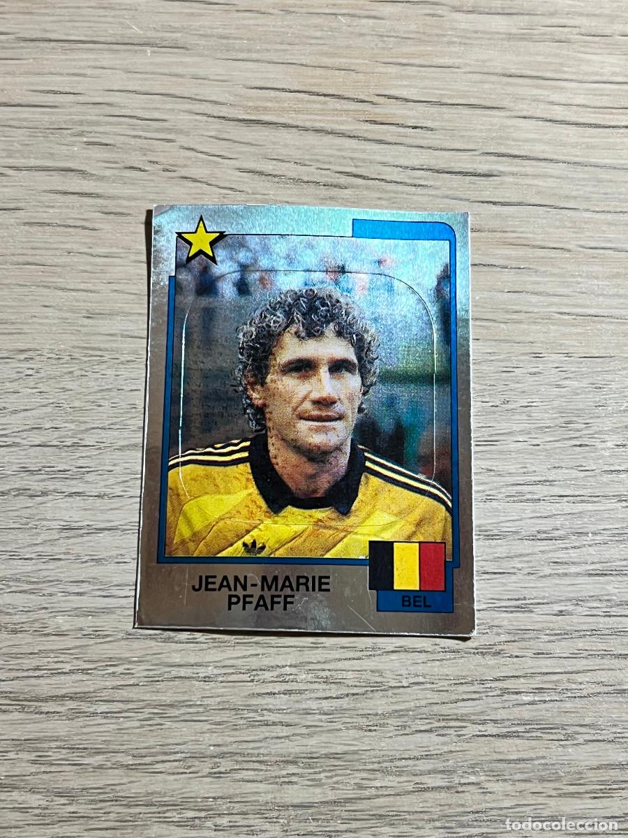 Cromos de f&uacute;tbol: 210 JEAN-MARIE PFAFF BELGICA LIGA FUTBOL 88 PANINI NUNCA PEGADO SIN PEGAR 1988