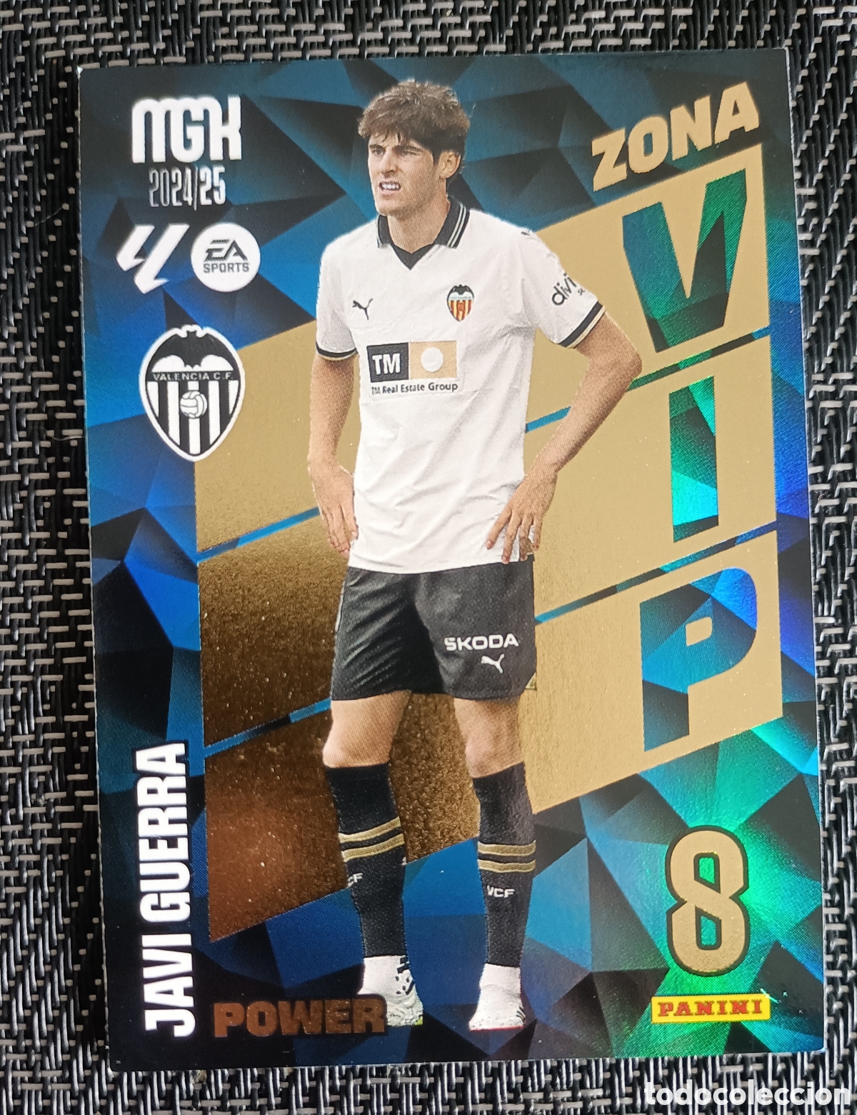 Cromos de f&uacute;tbol: Javi Guerra Valencia P395 Megacracks 24/25