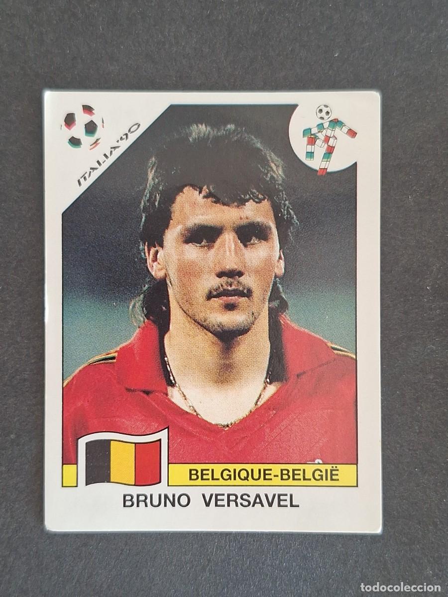 Figurine di Calcio: L3 BRUNO VERSAVEL SELECCION BELGICA 335 MUNDIAL ITALIA 90 1990 PANINI NUNCA PEGADO SIN PEGAR