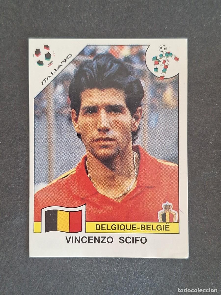 Figurine di Calcio: L3 VINCENZO SCIFO SELECCION BELGICA 338 MUNDIAL ITALIA 90 1990 PANINI NUNCA PEGADO SIN PEGAR