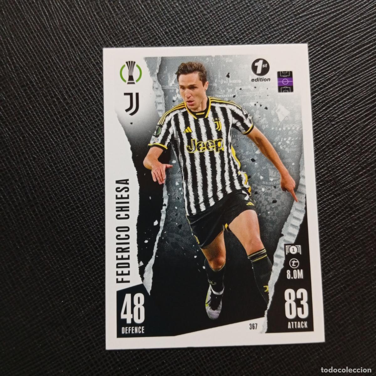 Cromos de f&uacute;tbol: 367 CHIESA JUVENTUS TOPPS MATCH ATTAX 2023 2024 FUTBOL 23 24 - A213 PG172 1ST EDITION