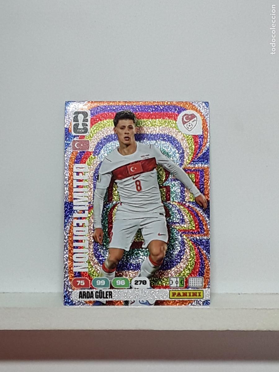 Cromos de f&uacute;tbol: ADRENALYN MUNDIAL 2026 WORLD CUP 26 ALBUM PANINI N LIMITADA TURQUIA ARDA GULER