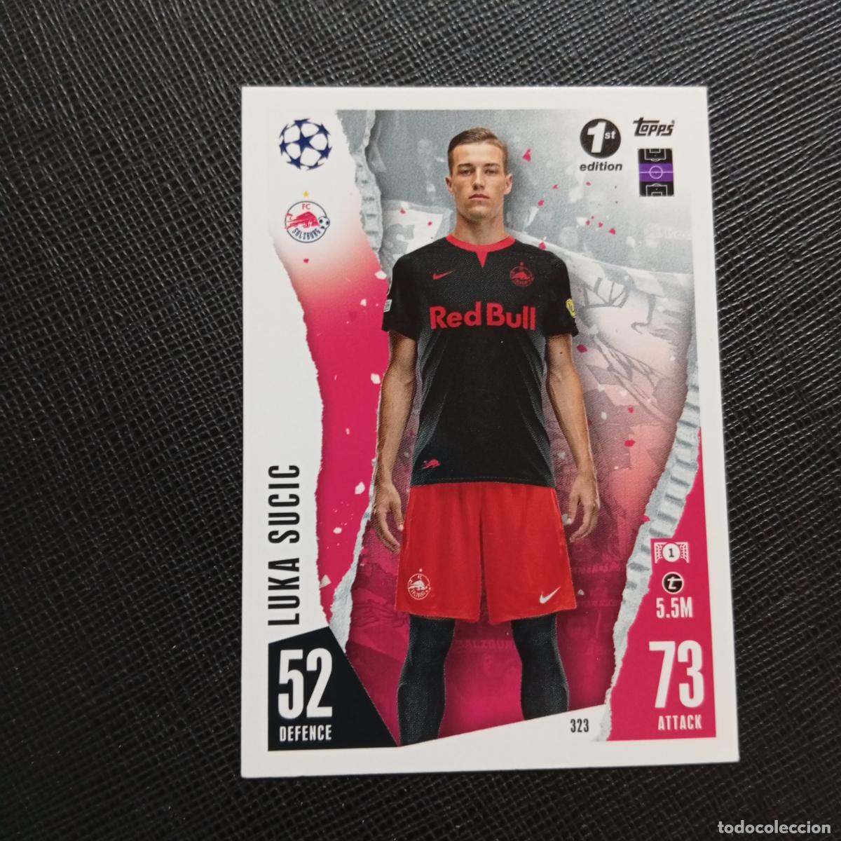 Cromos de f&uacute;tbol: 323 LUKA SUCIC SALZBURG TOPPS MATCH ATTAX 2023 2024 FUTBOL 23 24 - A213 PG190 1ST EDITION