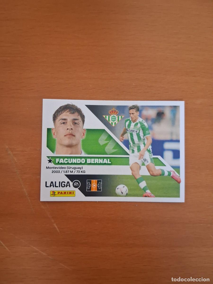 Cromos de f&uacute;tbol: Ediciones Este 2026 2027 26 27 Real Betis 13 Facundo Bernal