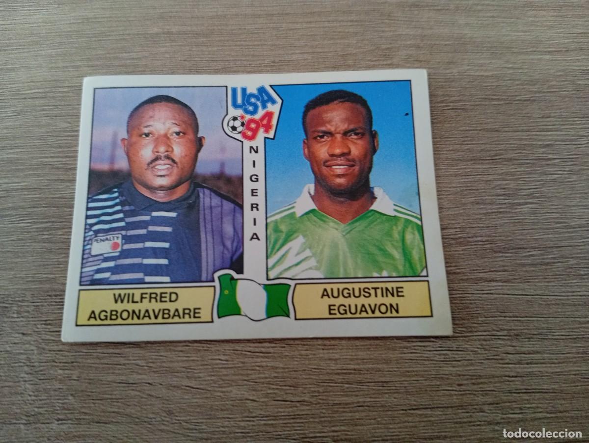 Cromos de f&uacute;tbol: WILFRED EGUAVON 236 NIGERIA MUNDIAL USA 94 1994 SIN PEGAR NUNCA PEGADO