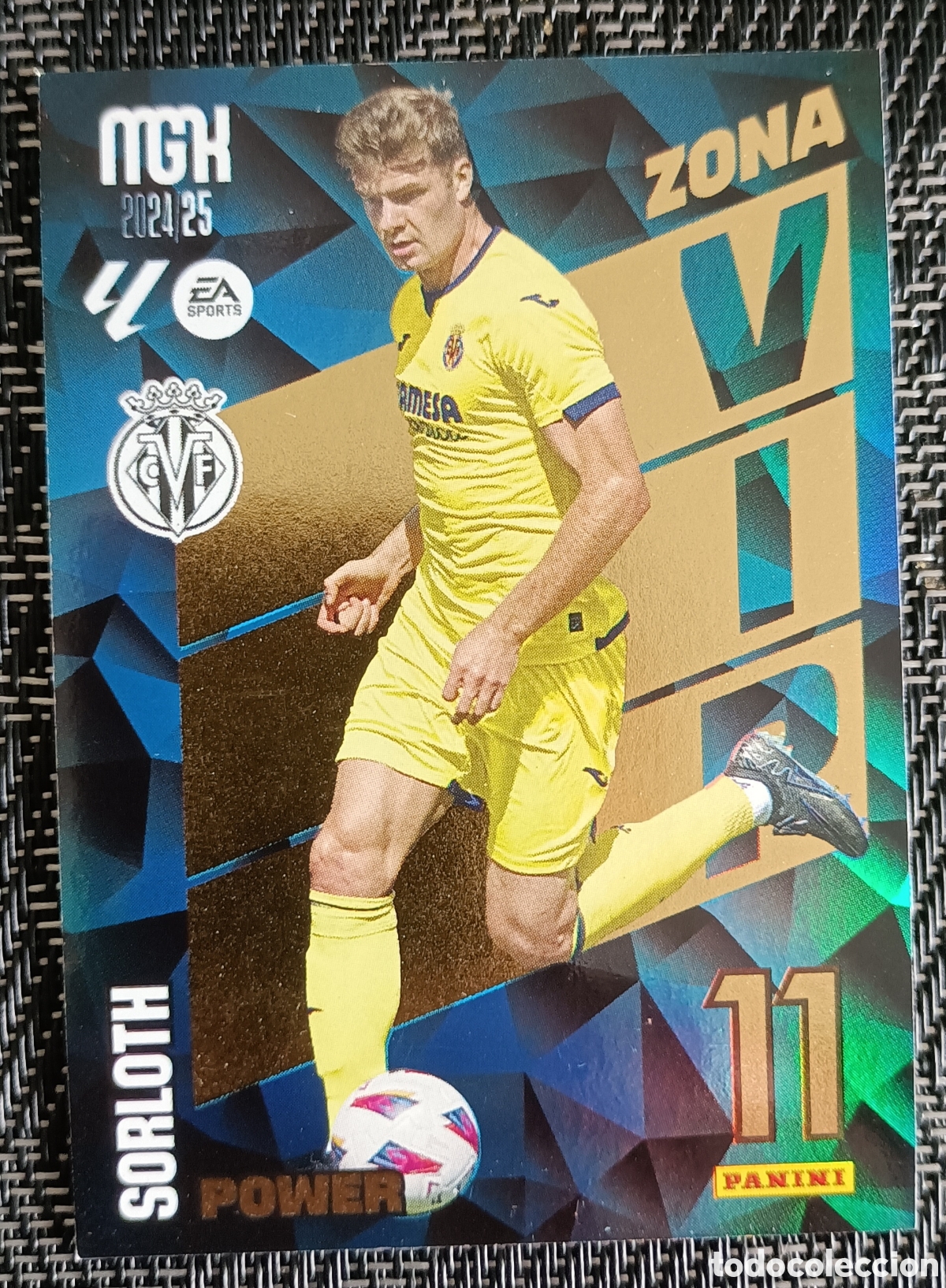 Cromos de f&uacute;tbol: Sorloth Villarreal P403 Megacracks 24/25