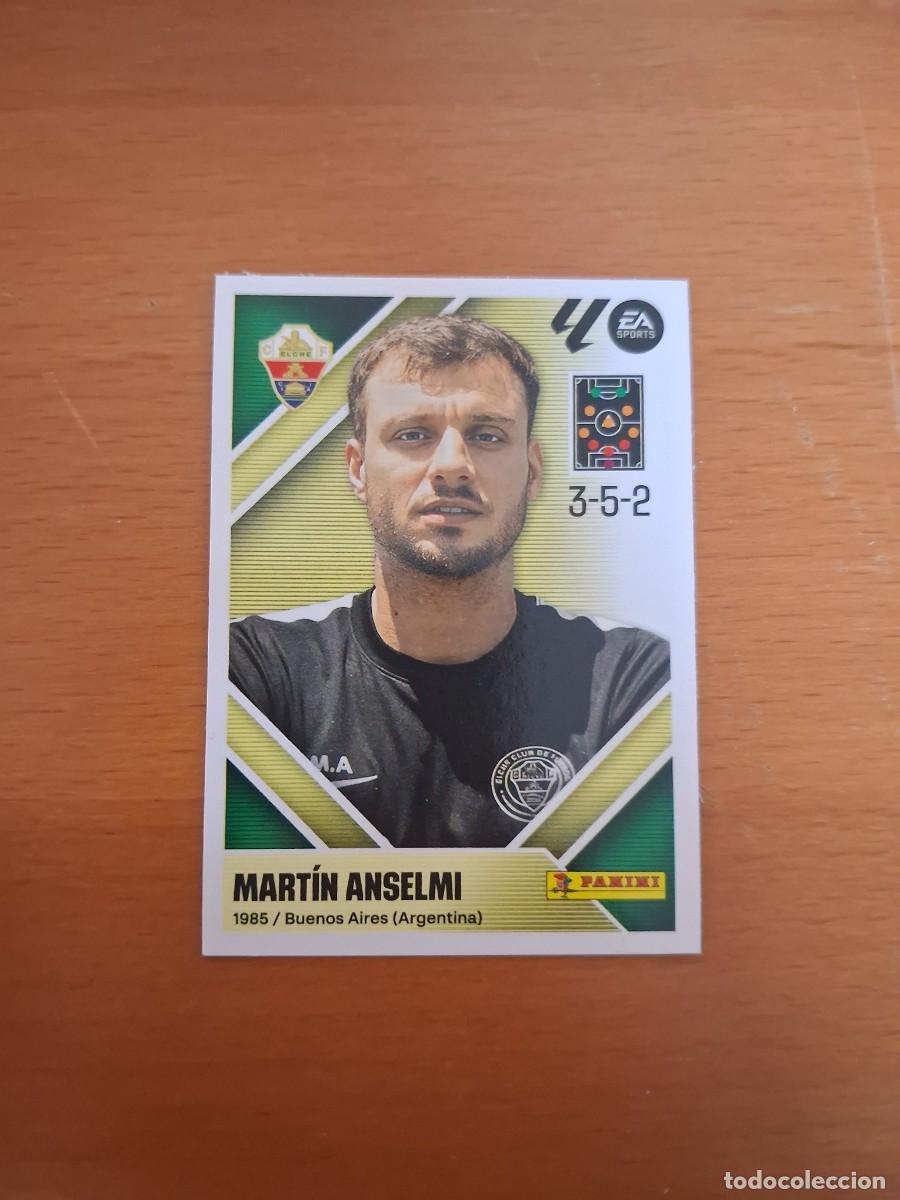 Cromos de f&uacute;tbol: Ediciones Este 2026 2027 26 27 Elche CF 2 Entrenador Martin Anselmi
