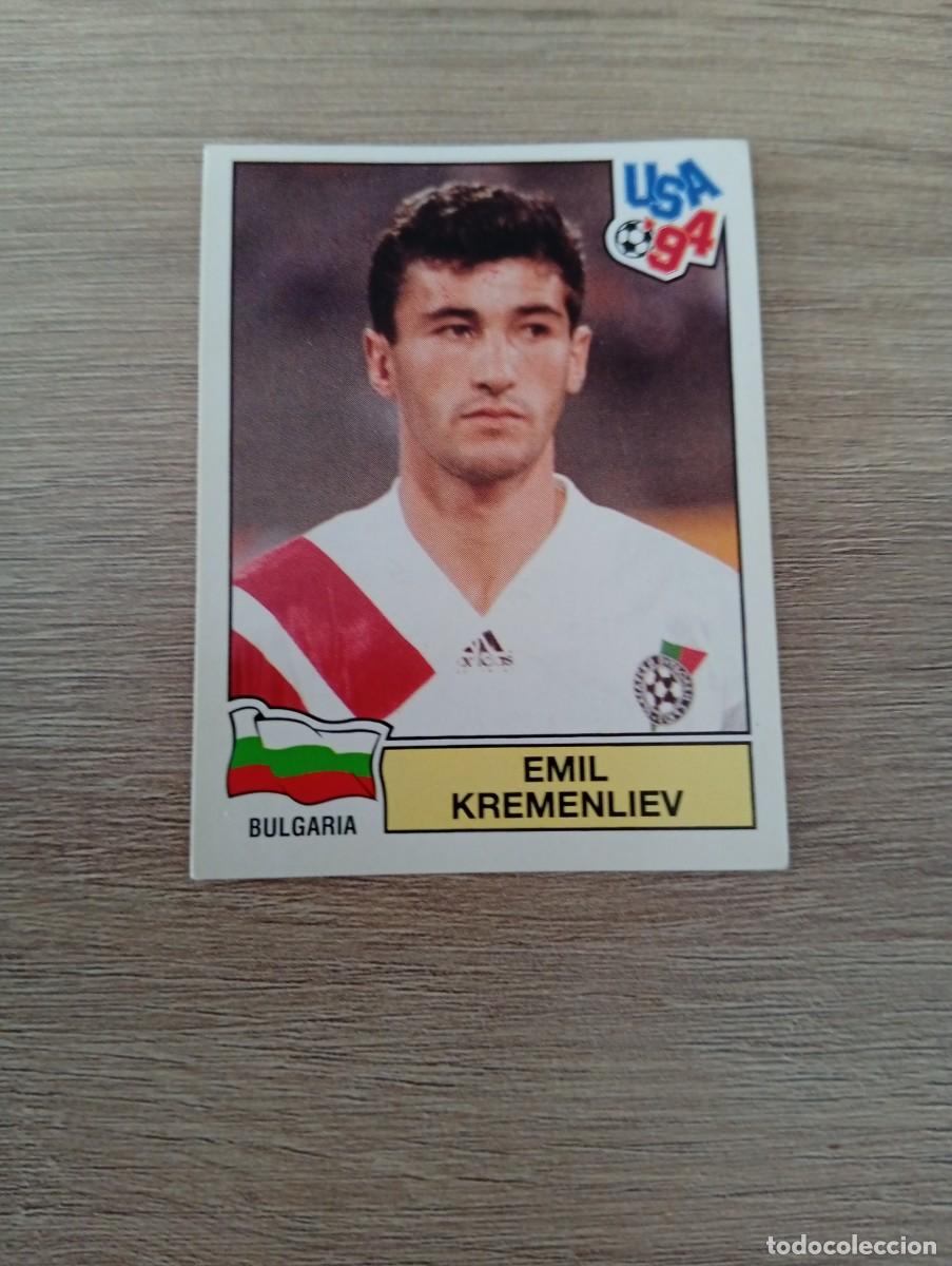 Cartes &agrave; collectionner de Football: EMIL KREMENLIEV 284 BULGARIA MUNDIAL USA 94 1994 SIN PEGAR NUNCA PEGADO