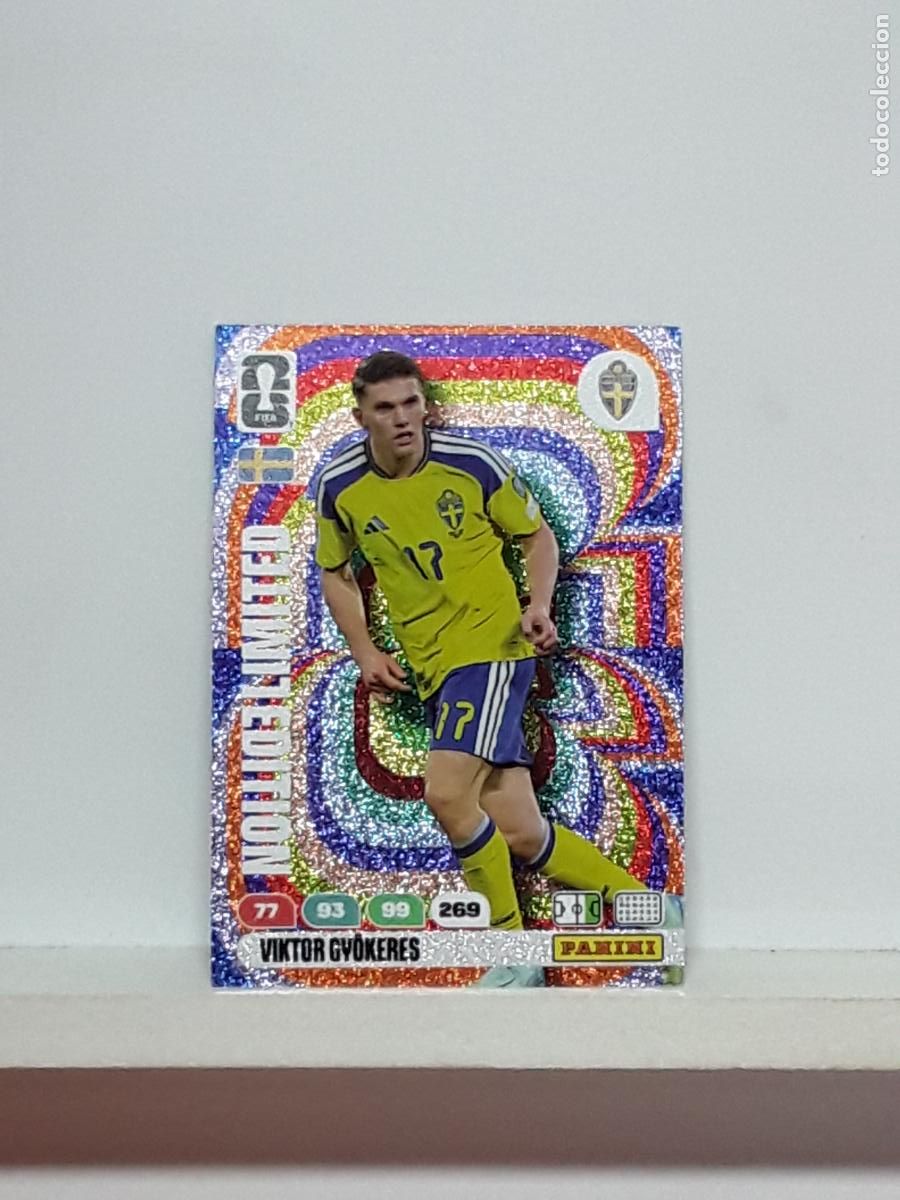 Cartes &agrave; collectionner de Football: ADRENALYN MUNDIAL 2026 WORLD CUP 26 ALBUM PANINI N LIMITADA SUECIA VIKTOR GYOKERES