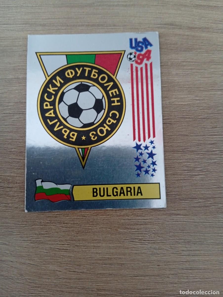 Cartes &agrave; collectionner de Football: ESCUDO BULGARIA 287 MUNDIAL USA 94 1994 SIN PEGAR NUNCA PEGADO