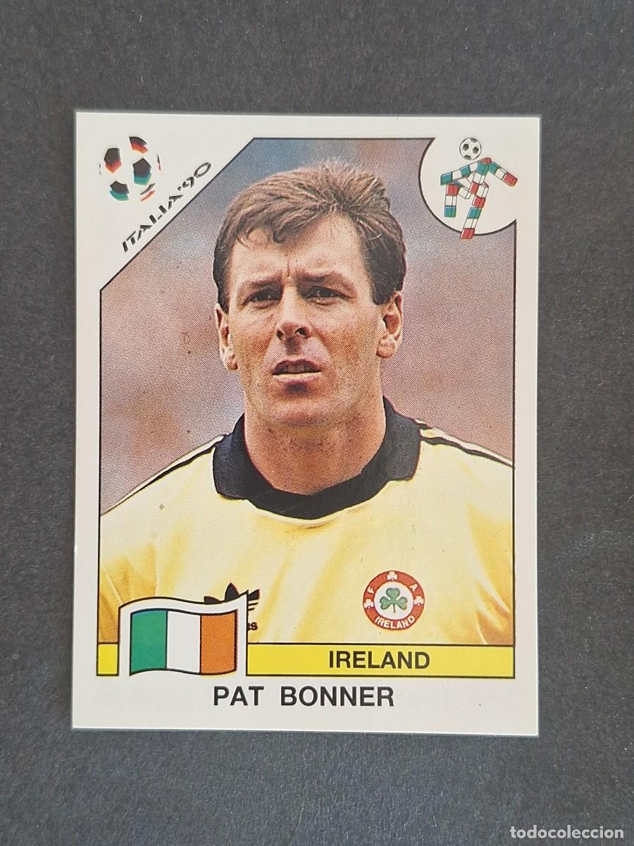 Fu&szlig;ball-Sticker: L3 PAT BONNER SELECCION IRLANDA 421 MUNDIAL ITALIA 90 1990 PANINI NUNCA PEGADO SIN PEGAR