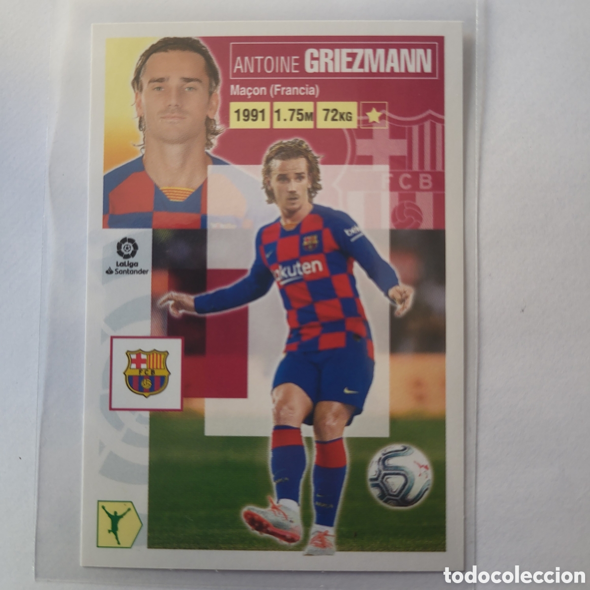Fu&szlig;ball-Sticker: 18 Griezmann [Sticker] / La Liga Este 2020