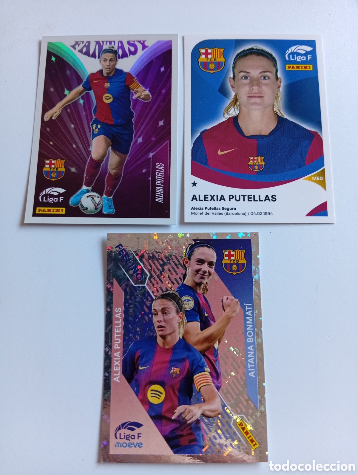 Cromos de f&uacute;tbol: Alexia putellas figa F PANINI
