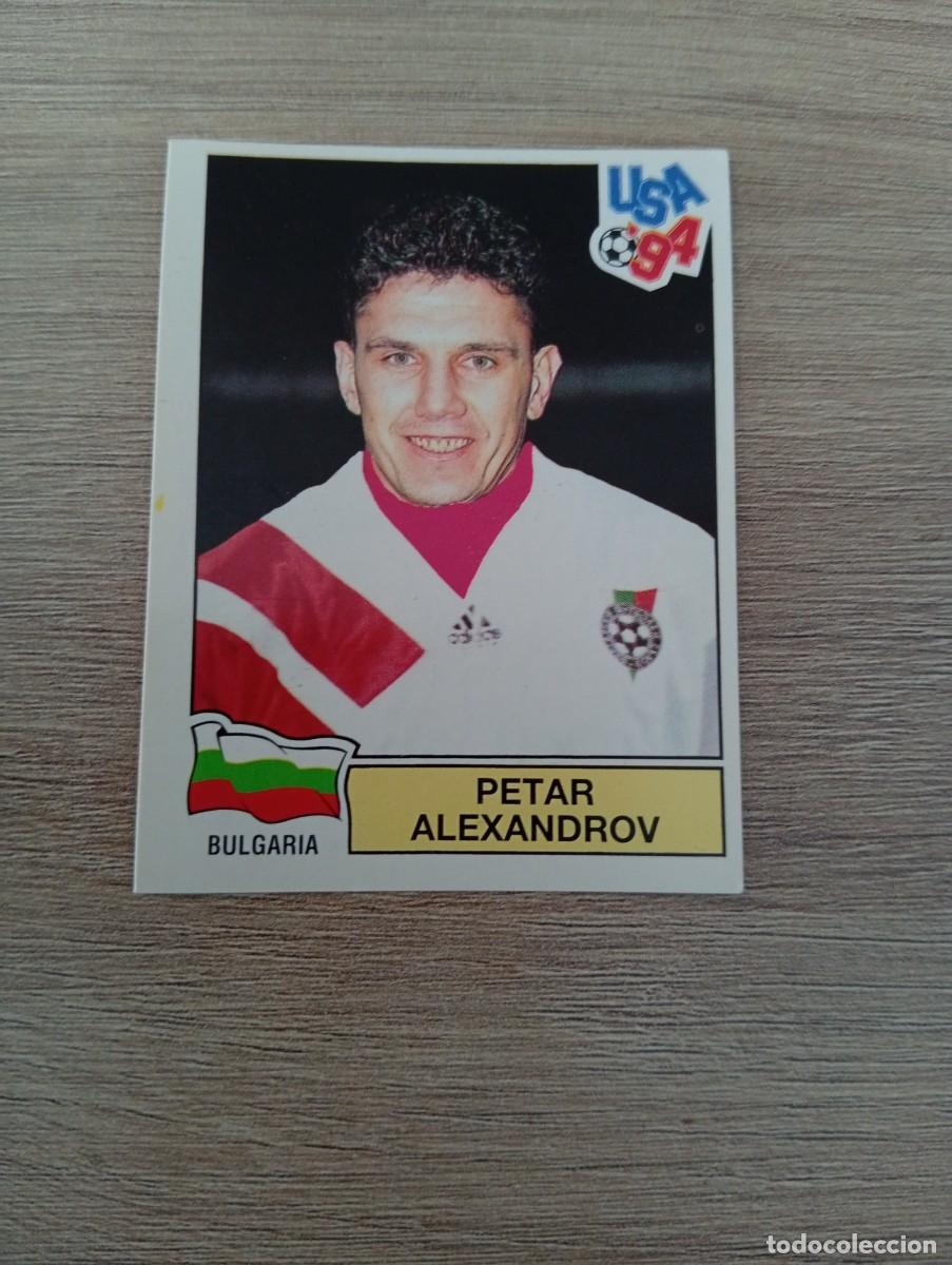 Cromos de f&uacute;tbol: PETAR ALEXANDROV 298 BULGARIA MUNDIAL USA 94 1994 SIN PEGAR NUNCA PEGADO
