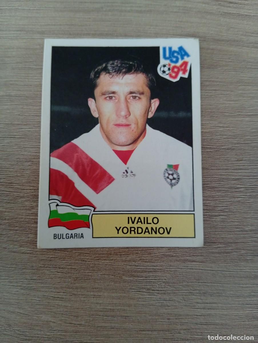 Football Stickers: IVAILO YORDANOV 300 BULGARIA MUNDIAL USA 94 1994 SIN PEGAR NUNCA PEGADO