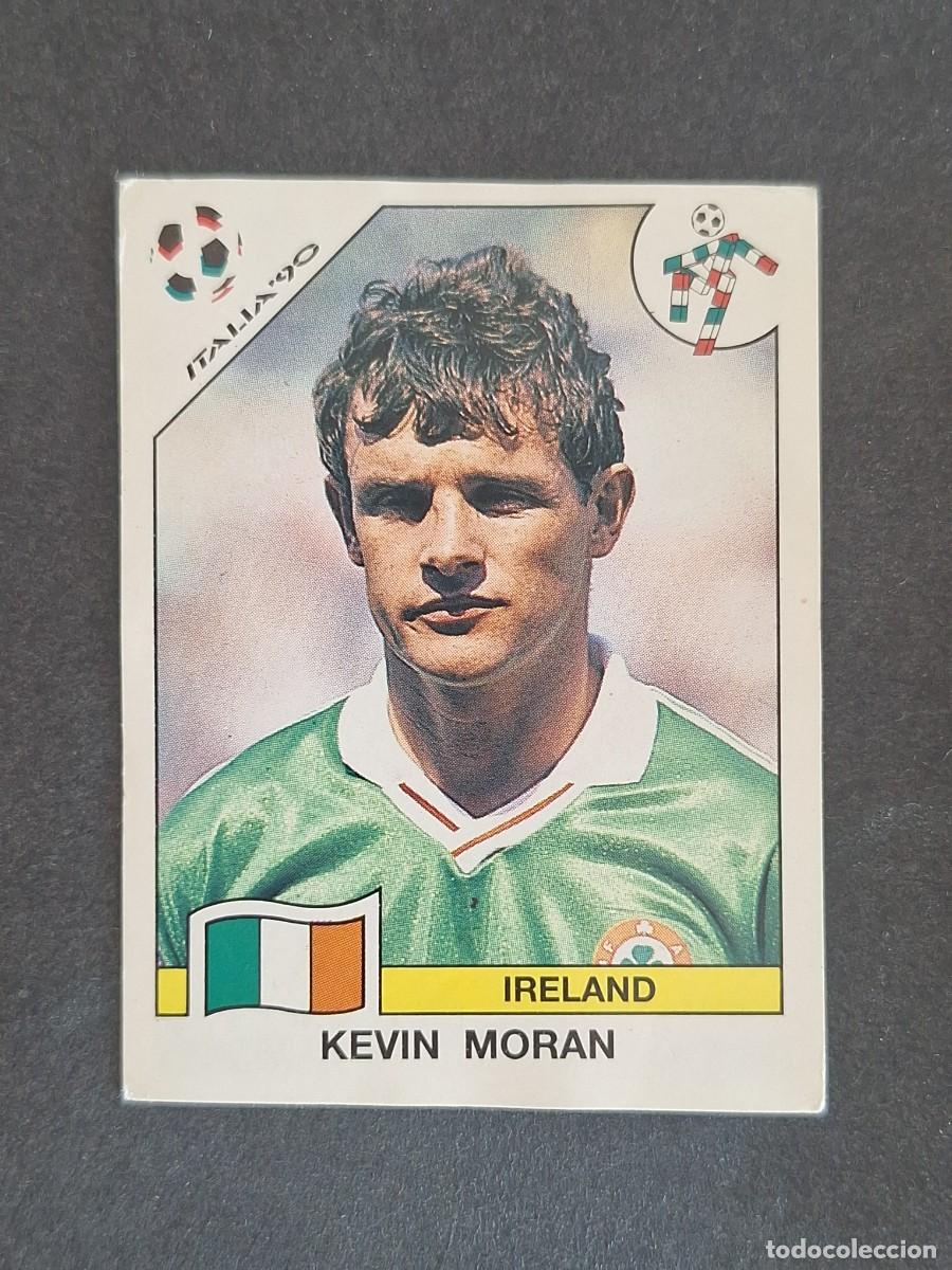 Fu&szlig;ball-Sticker: L3 KEVIN MORAN SELECCION IRLANDA 426 MUNDIAL ITALIA 90 1990 PANINI NUNCA PEGADO SIN PEGAR