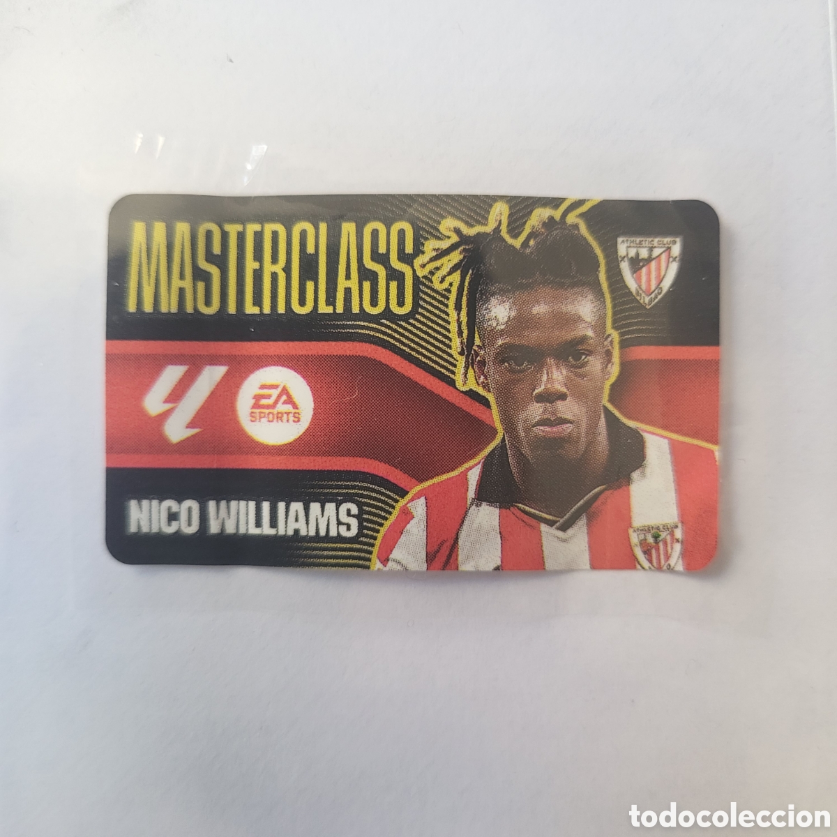 Cromos de f&uacute;tbol: Nico Williams Masterclass / Chicles de la Liga Este 2026