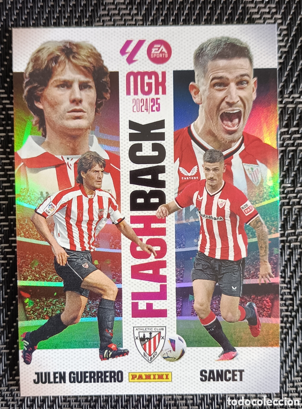 Cromos de f&uacute;tbol: Julen Guerrero-Sancet Athletic de Bilbao Megacracks 24/25