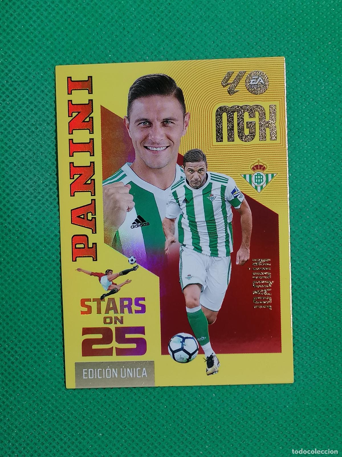 Cromos de f&uacute;tbol: 431 JOAQUIN BETIS STARS ON 25 EDICION UNICA ⚽ MEGACRACKS LIGA 2026 2027 26 27 ⚽