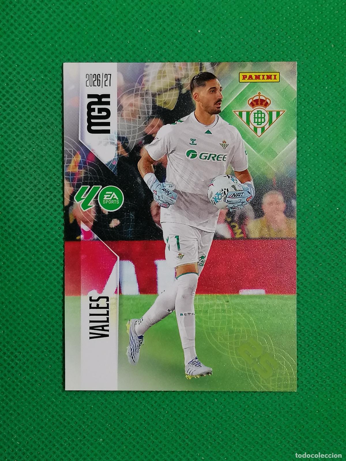 Cromos de f&uacute;tbol: 92 VALLES BETIS ⚽ MEGACRACKS LIGA 2026 2027 26 27 ⚽