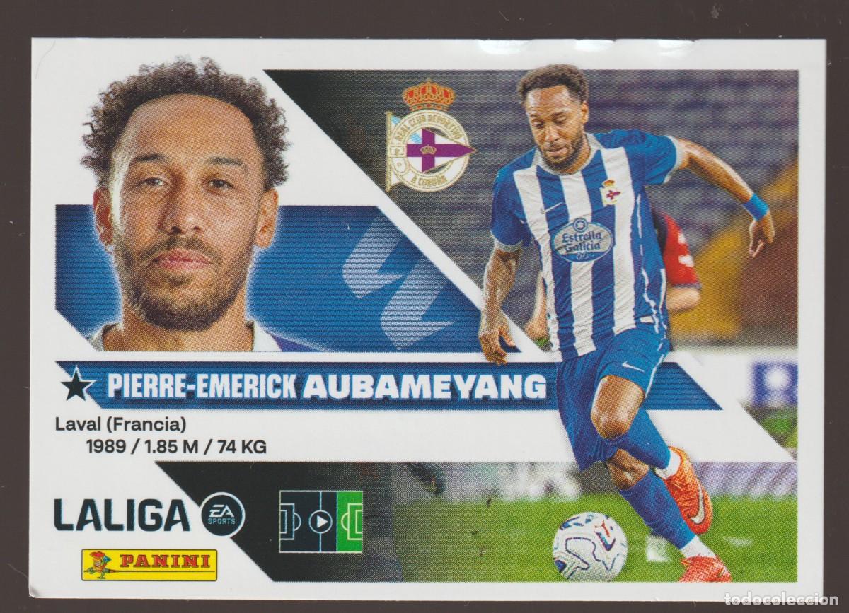 Cromos de f&uacute;tbol: Cromo Panini Liga Este 26 27 ULTIMOS FICHAJES - N&ordm; 12 Aubameyang