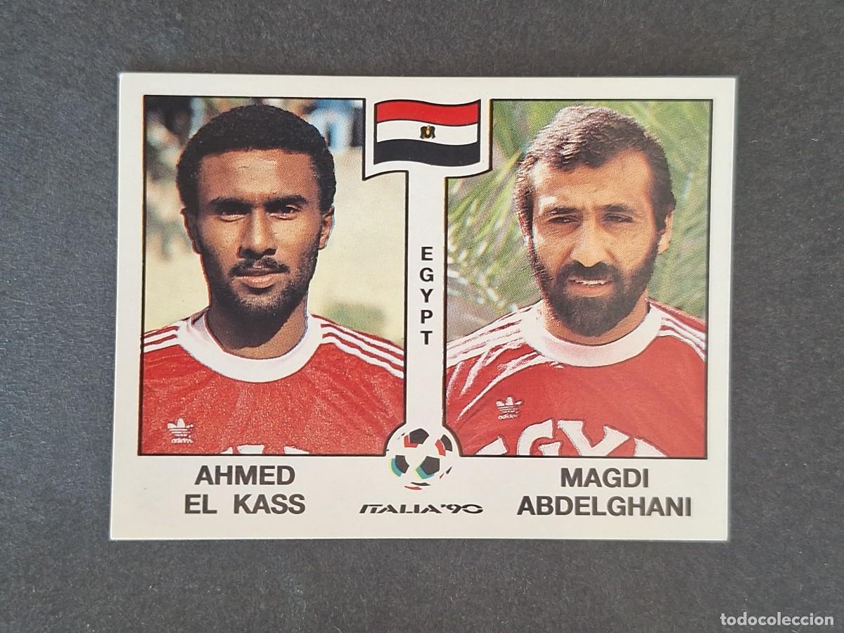 Figurine di Calcio: L3 EL KASS - ABDELGHANI SELECCION EGIPTO 445 MUNDIAL ITALIA 90 1990 PANINI NUNCA PEGADO SIN PEGAR
