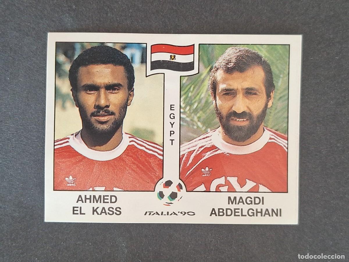 Figurine di Calcio: L3 EL KASS - ABDELGHANI SELECCION EGIPTO 445 MUNDIAL ITALIA 90 1990 PANINI NUNCA PEGADO SIN PEGAR