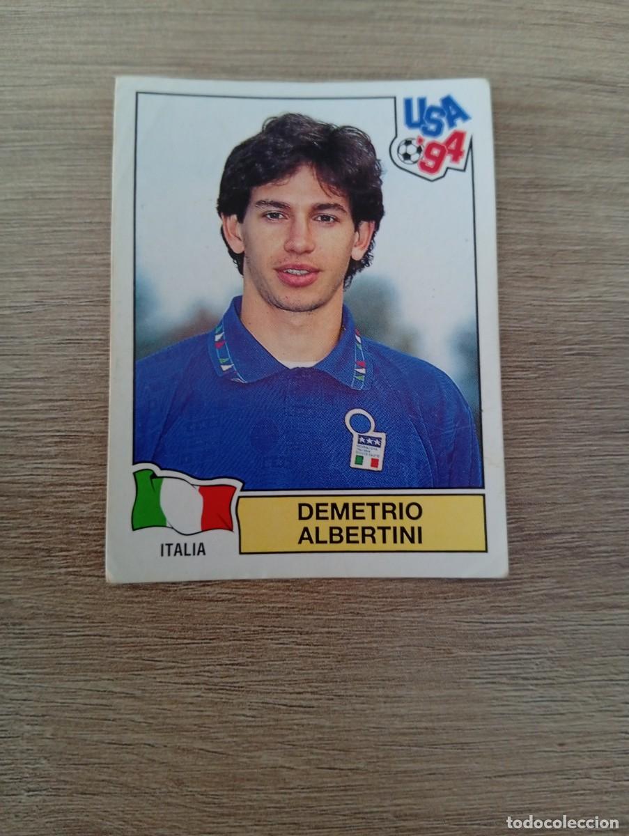 Cromos de f&uacute;tbol: DEMETRIO ALBERTINI 311 ITALIA MUNDIAL USA 94 1994 SIN PEGAR NUNCA PEGADO
