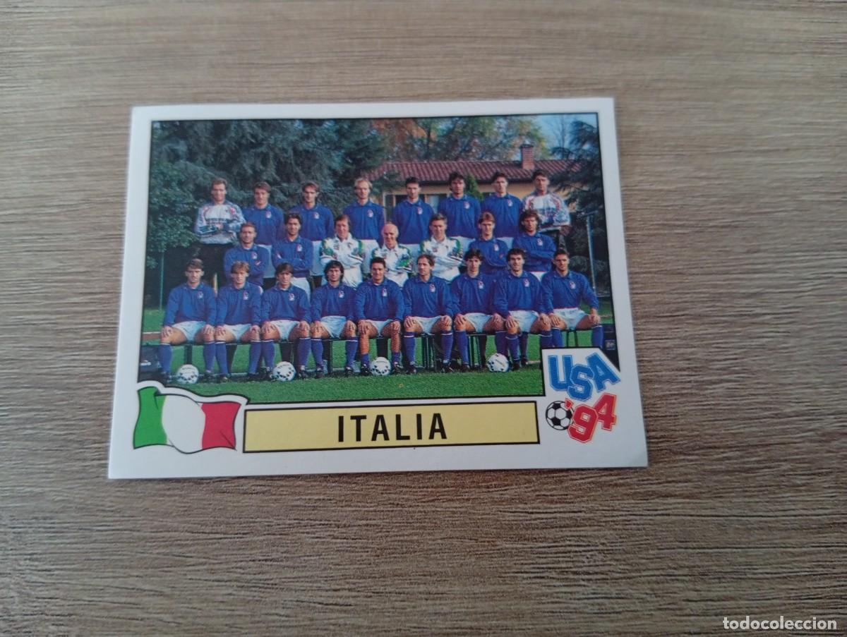 Cromos de f&uacute;tbol: ALINEACION ITALIA 315 MUNDIAL USA 94 1994 SIN PEGAR NUNCA PEGADO