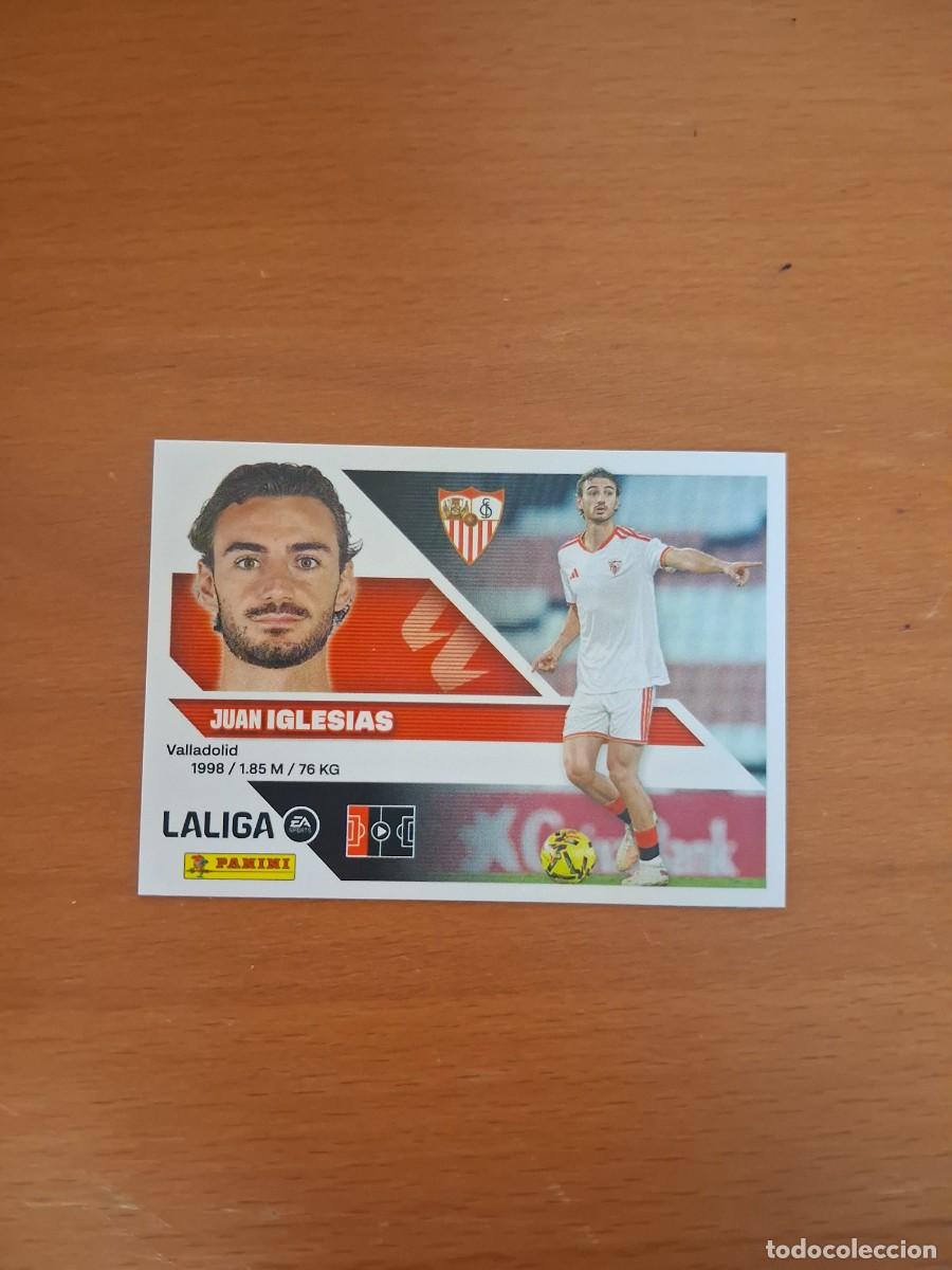Cromos de f&uacute;tbol: Ediciones Este 2026 2027 26 27 Sevilla FC 6 BIS Juan Iglesias Coloca