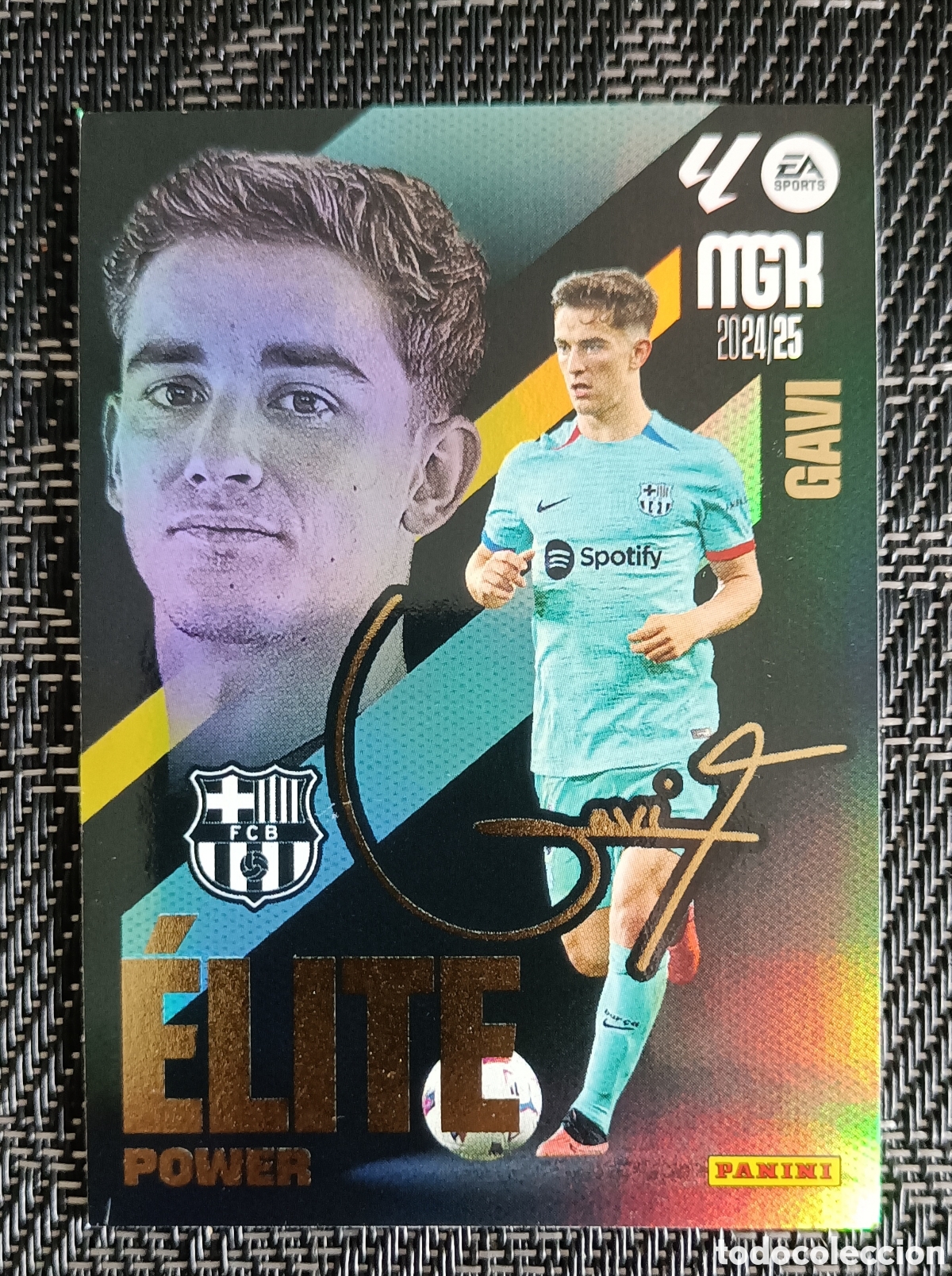 Cromos de f&uacute;tbol: Gavi FC Barcelona P4 Megacracks 24/25