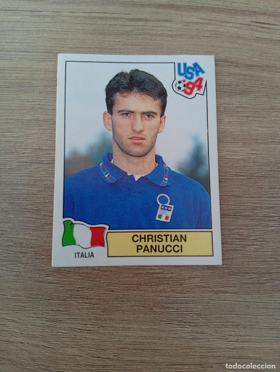 Cromos de f&uacute;tbol: CHRISTIAN PANUCCI 308 ITALIA MUNDIAL USA 94 1994 SIN PEGAR NUNCA PEGADO