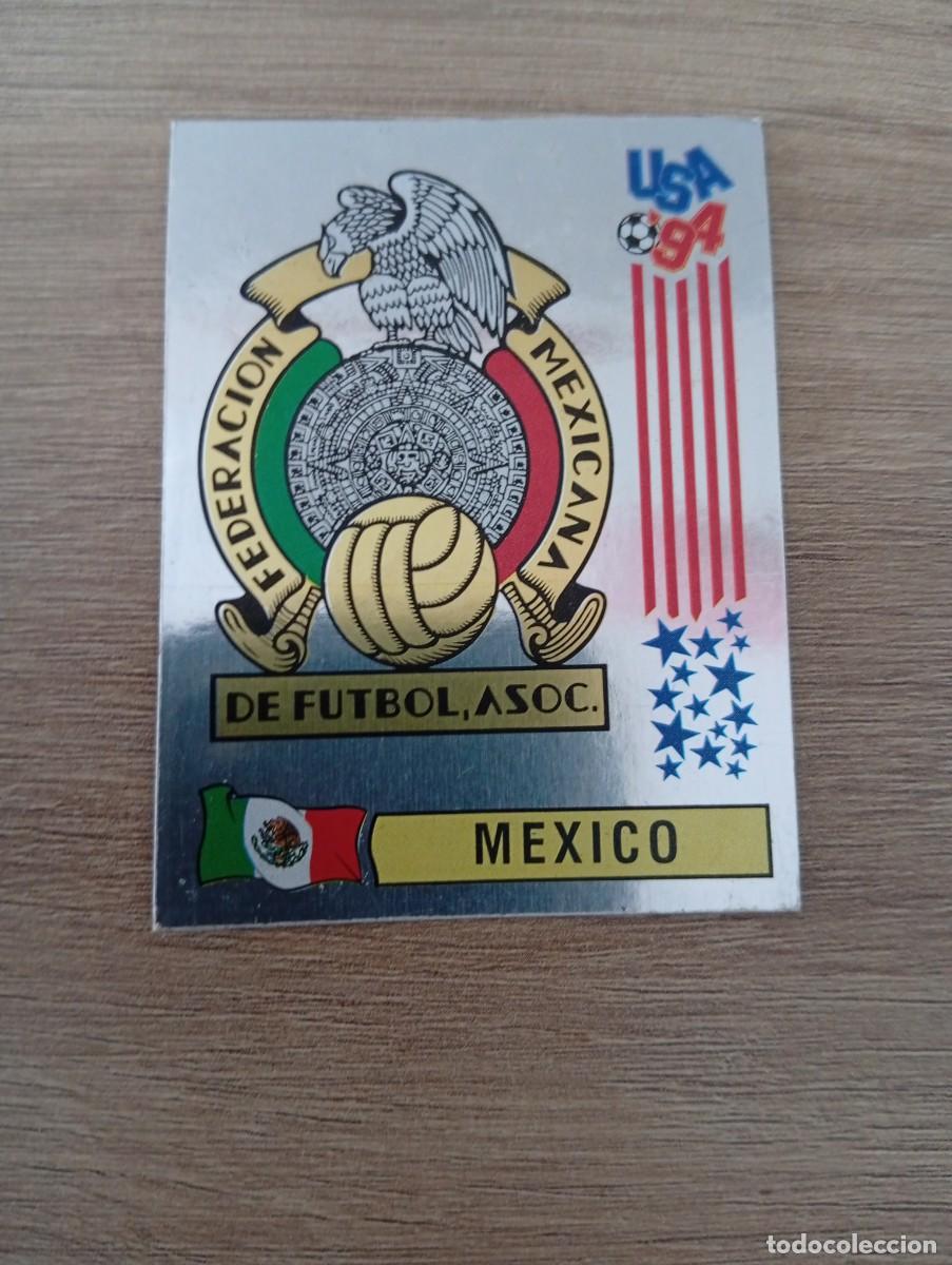 Cromos de f&uacute;tbol: ESCUDO MEXICO 363 MUNDIAL USA 94 1994 SIN PEGAR NUNCA PEGADO